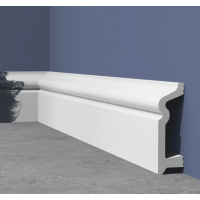 Плинтус под покраску из полистирола SOLID UHD37/80W